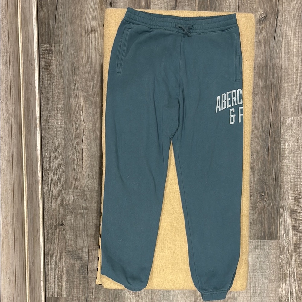 Abercrombie & Fitch Teal Jogger Sweatpants Size13/14